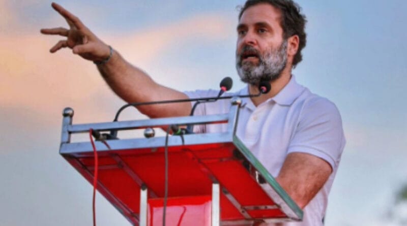 शास्त्री भवन में आग लगने के बाद राहुल गांधी का पीएम मोदी पर हमला