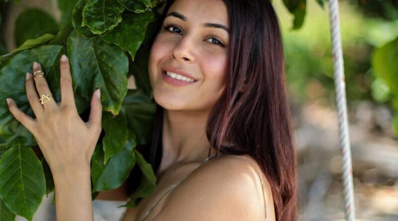 Shehnaaz Gill ने दीवार पर मारा मुक्का