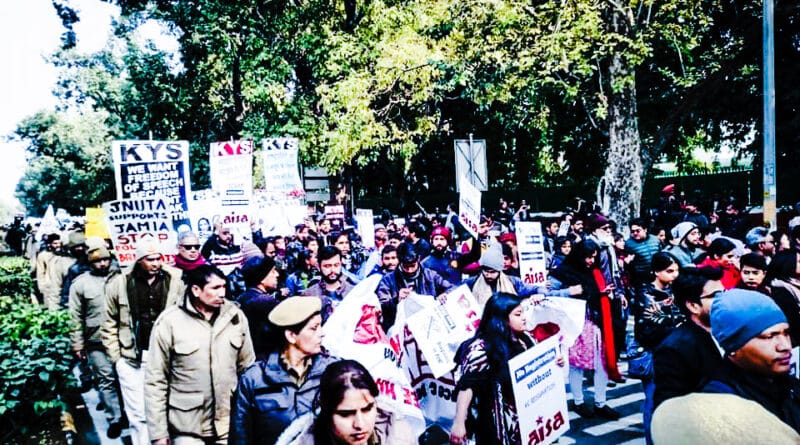 JNU violence:छात्रसंघ के लोगों ने फैलाई जेएनयू में हिंसा: दिल्ली पुलिस
