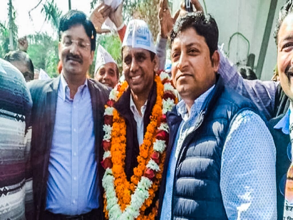 AAP MLA Naresh Yadav