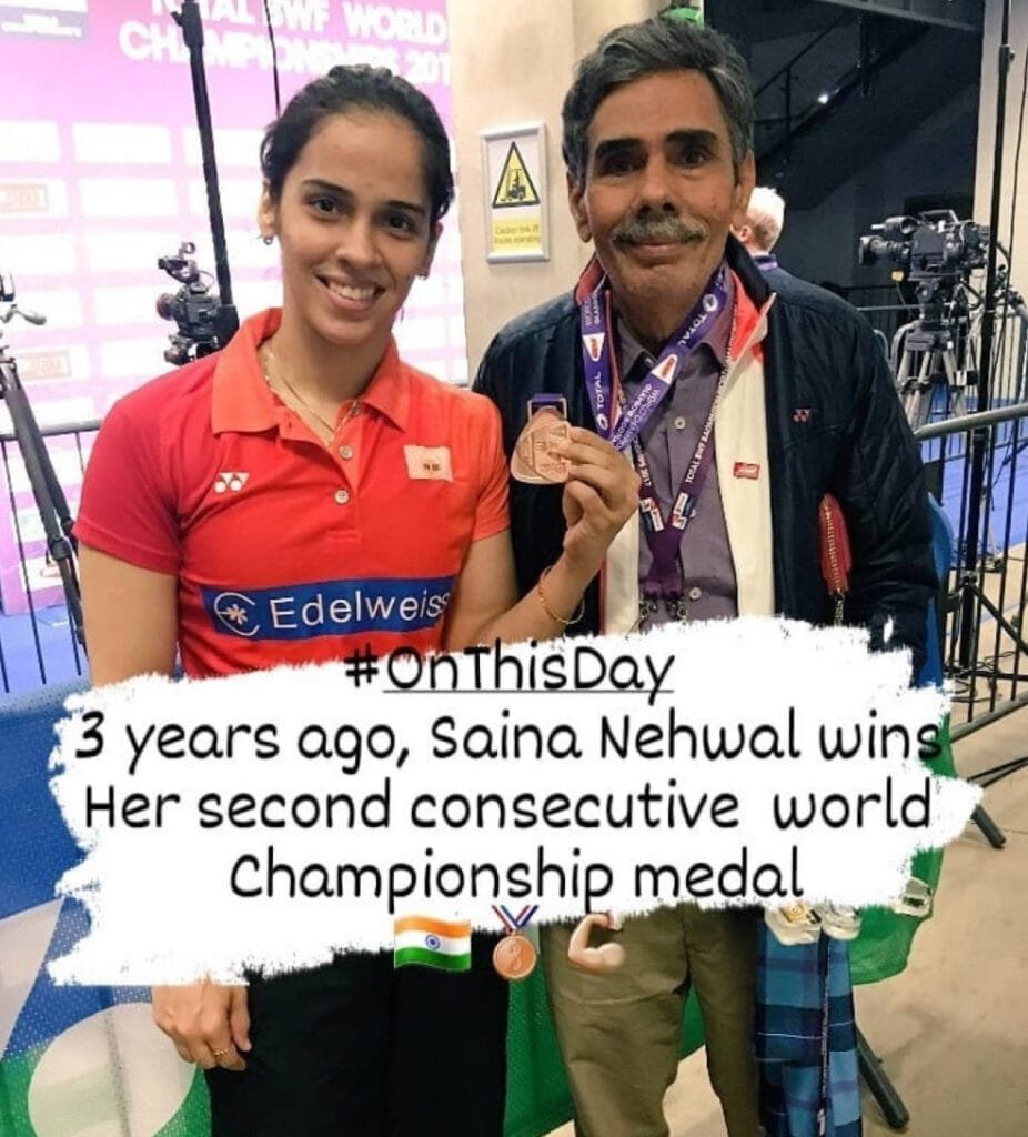 Saina Nehwal ने Badminton Championship 2017 में पदक जीता