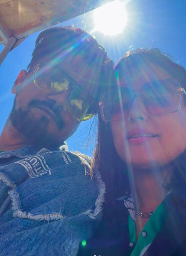 Hina Khan celebrated boyfriend Rocky Jaiswal's birthday with great pomp in Egypt, see photos