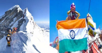Vikrant Uniyal ने माउंट एवरेस्ट की चोटी पर तिरंगा फहरा कर गाया राष्ट्रगान