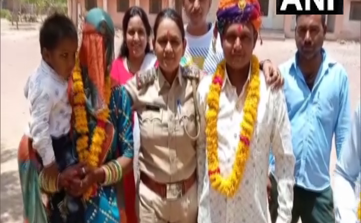 Daijar महिला पुलिस थाने में दो जोड़ों की सात साल बाद फिर कराई गई शादी