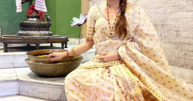 Devoleena Brother:भाई की शादी में ट्रेडिशनल लुक में नजर आई देवोलीना