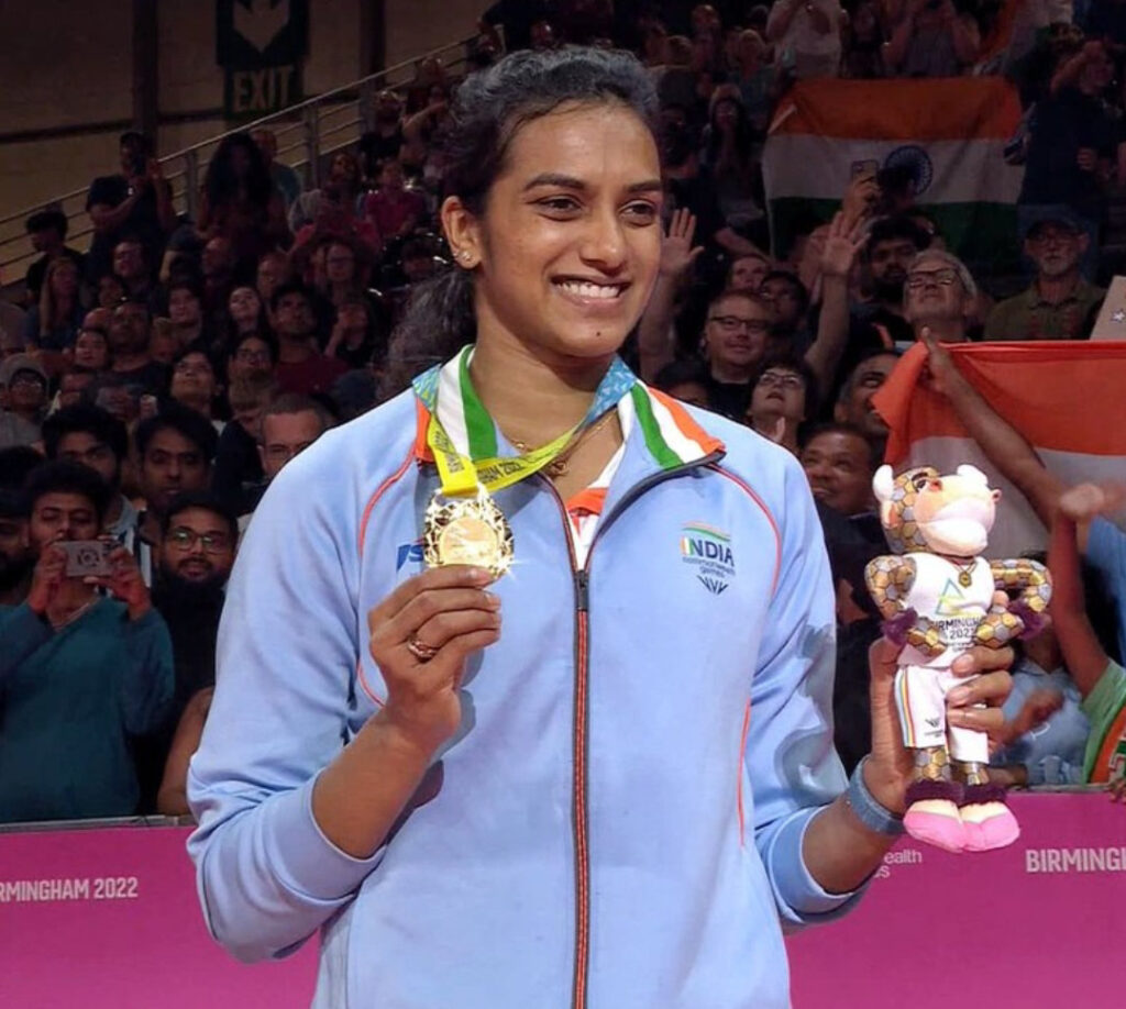 P V Sindhu medal: पीवी सिंधु ने मिशेल ली को हराकर गोल्ड मेडल जीता