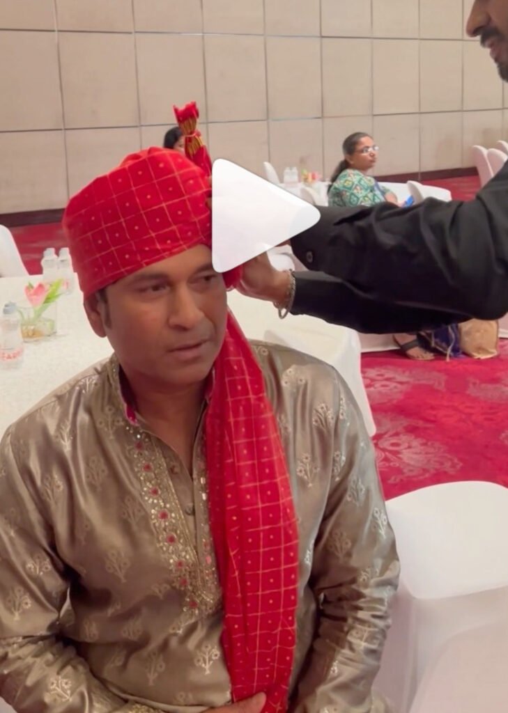 Sachin Attire:सचिन तेंदुलकर भतीजी की शादी के लिए ऐसे हुए तैयार