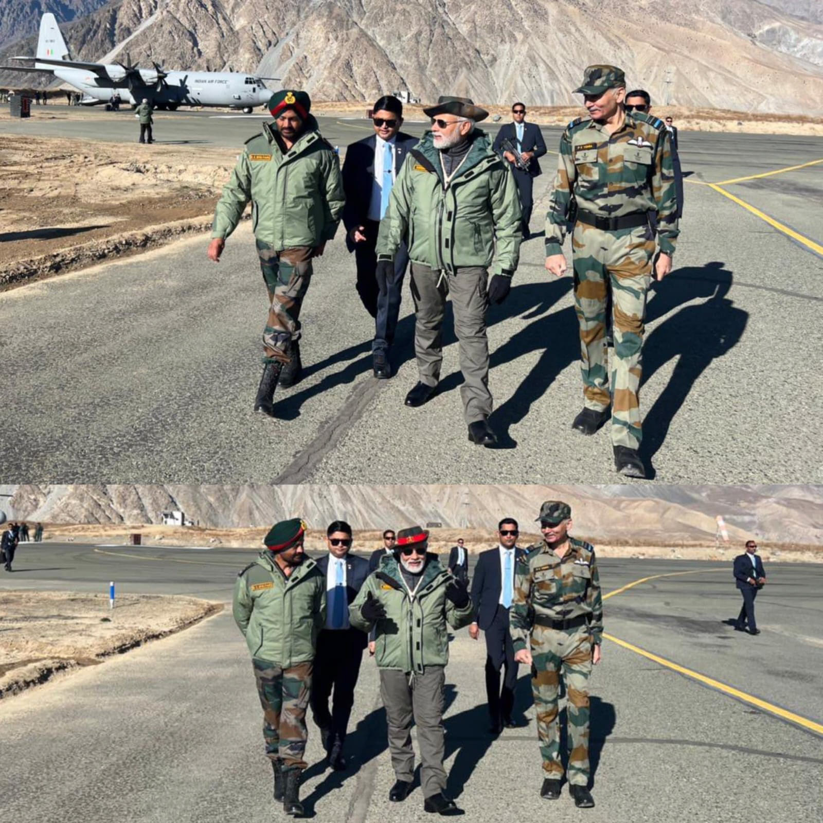 Vande Mataram: पीएम मोदी ने सुरक्षा बलों के साथ गाया देशभक्ति गीत