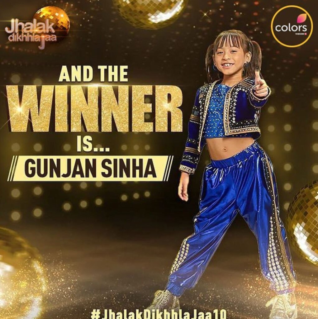 Gunjan Sinha ने जीता 'झलक दिखला जा 10' का ख़िताब