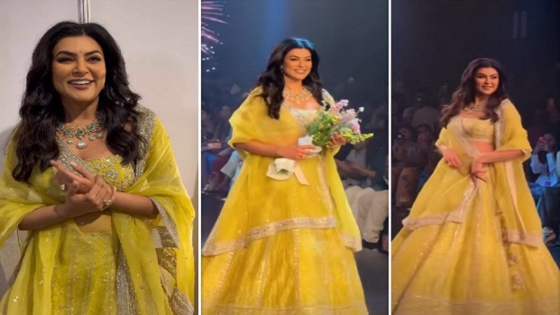 Sushmita Sen: हार्ट अटैक के चंद दिनों बाद बाद काम पर लौटी सुष्मिता सेन, लैक्मे फैशन वीक में रैंप वॉक करते नजर आई एक्ट्रेस