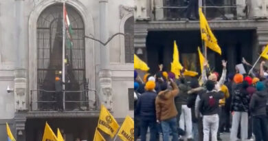 Tricolor: लंदन में तिरंगा उतारकर लगाया खालिस्तानी झंडा