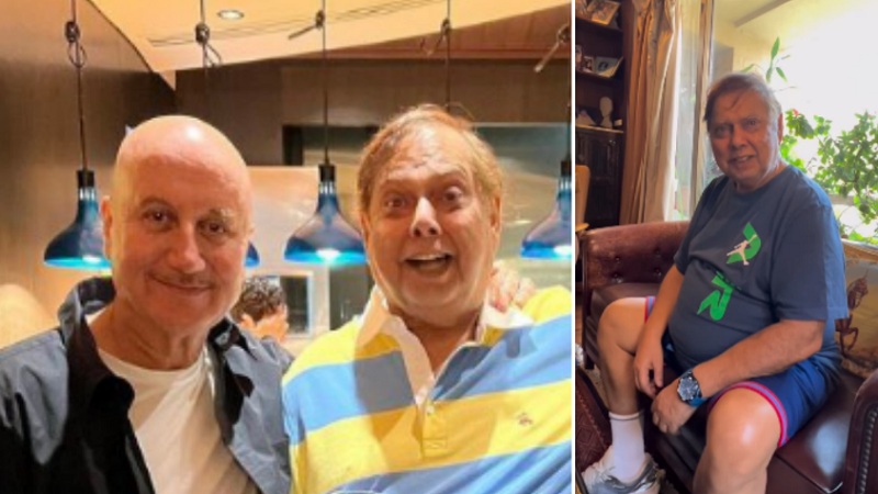 Anupam Kher: अपने 40 साल पुराने दोस्त डेविड धवन से मिलने पहुंचे अनुपम खेर, शेयर किया मजेदार वीडियो 
