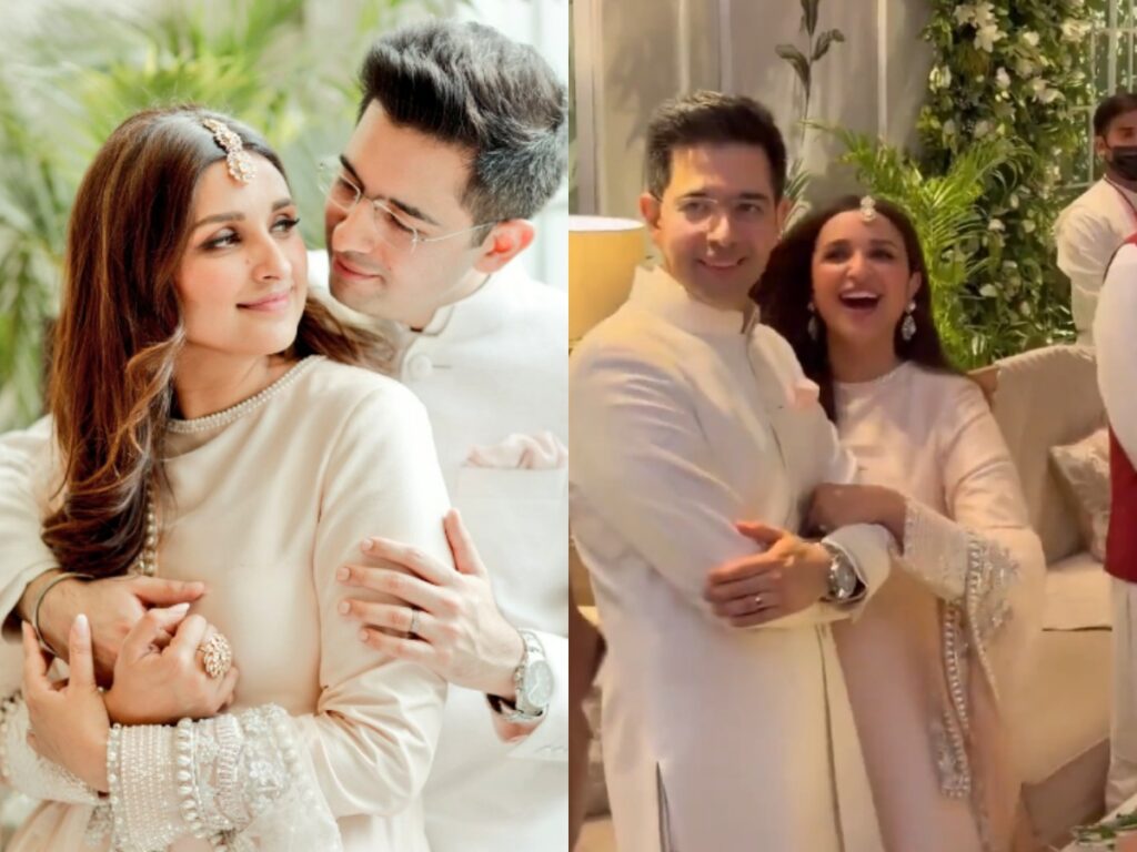 Parineeti Raghav Engagement:परिणीति चोपड़ा राघव चड्ढा की हुई सगाई