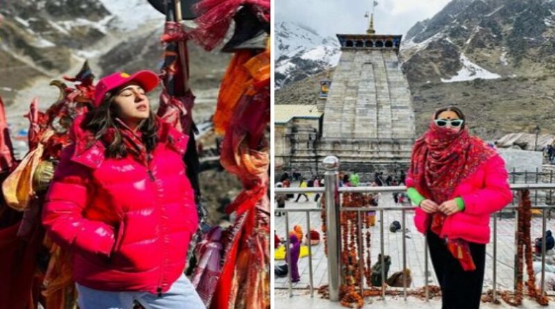 भगवान शिव की भक्ति में डूबी नजर आई सारा अली खान, भारी बर्फ़बारी के बीच केदारनाथ पहुंची एक्ट्रेस