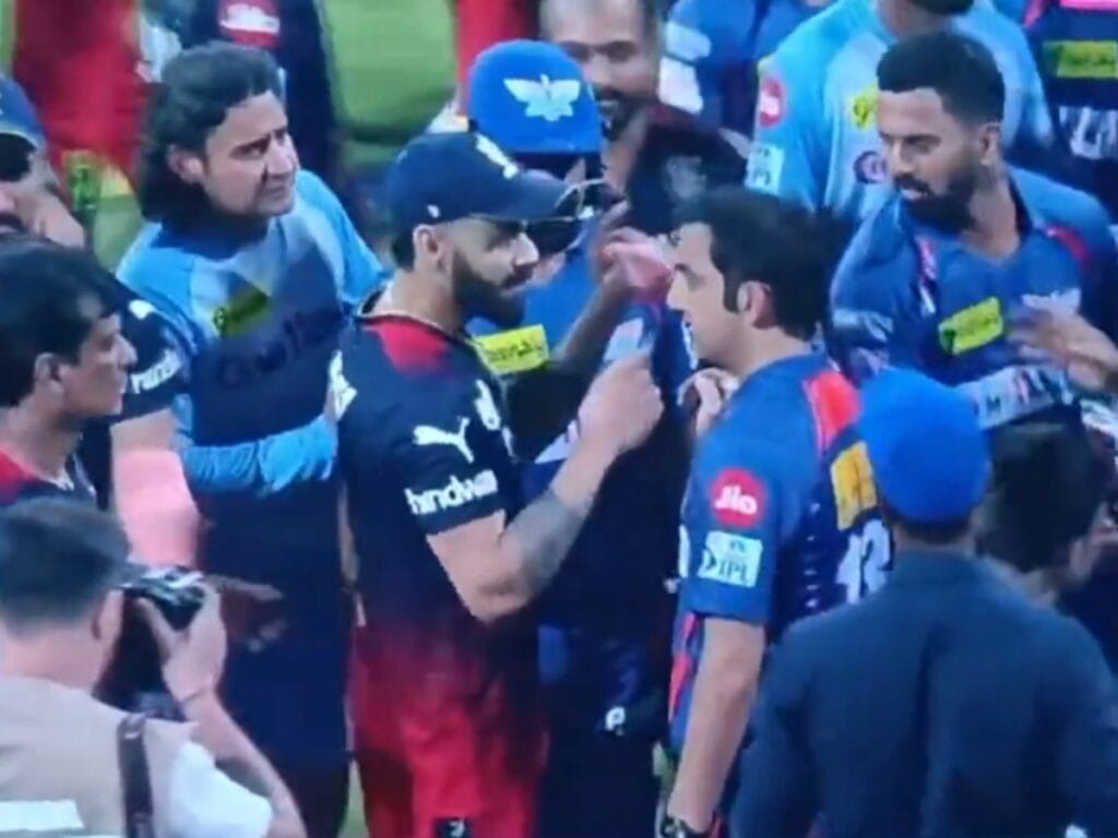 RCB vs LSG मैच के बाद आपस में भिड़े विराट कोहली और गौतम गंभीर