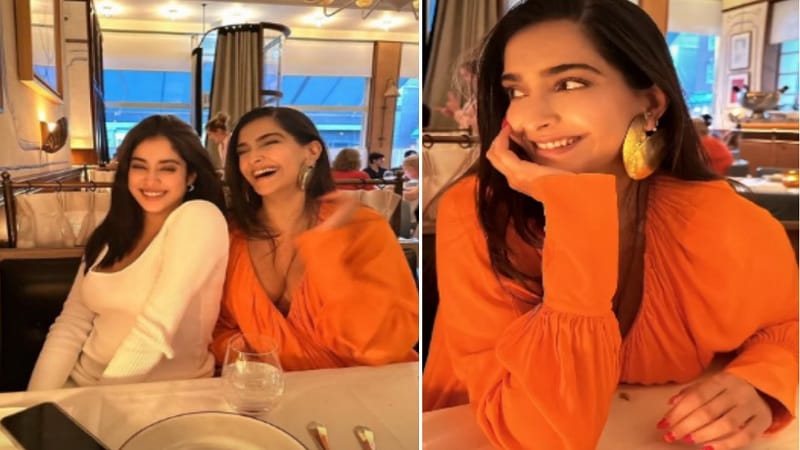 Janhvi Sonam Kapoor: लंदन में खूब मस्ती करती दिखी सोनम, जान्हवी