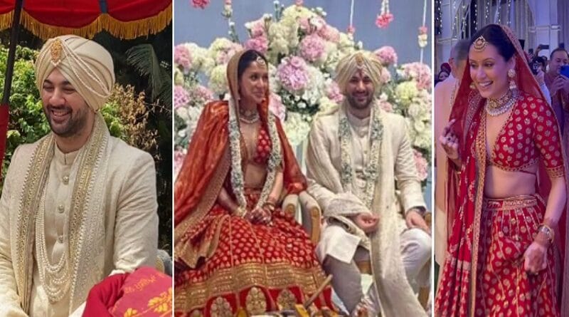 सनी देओल के बेटे करण देओल ने दृशा आचार्य संग रचाई शादी, मंडप से सामने आई खूबसूरत तस्वीरें