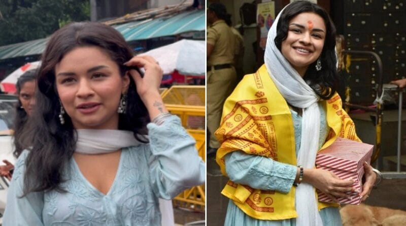 Avneet Kaur: 'टीकू वेड्स शेरू' रिलीज होते ही सिद्धिविनयक मंदिर पहुंची अवनीत कौर, पैपराजी को बाँटा प्रसाद, देखें वीडियो