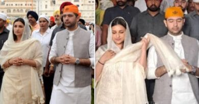 Parineeti-Raghav: शादी से पहले परिणीति चोपड़ा और राघव चड्डा ने गोल्डन टेंपल में टेका मत्था, सामने आई ये खूबसूरत तस्वीरें