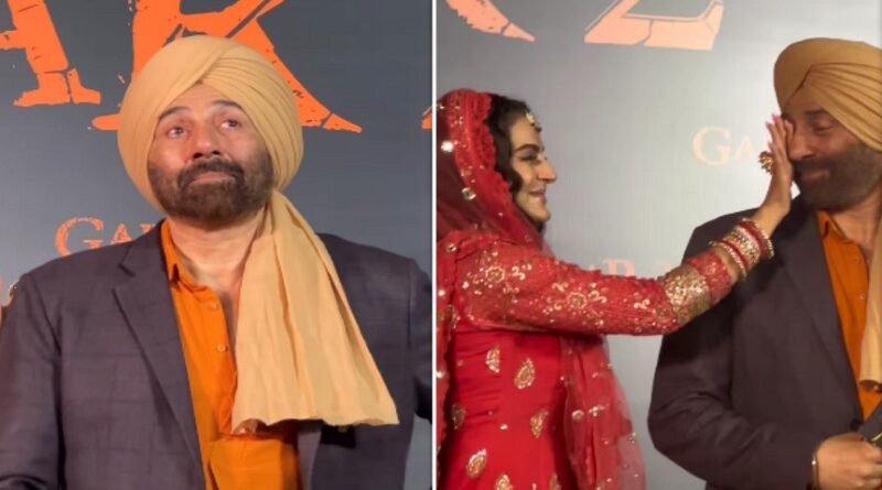 Sunny Deol: 'गदर 2' के ट्रेलर लॉन्च के दौरान इमोशनल हुए सनी देओल तो अमीषा पटेल ने पोछे आंसू, देखिए वायरल वीडियो