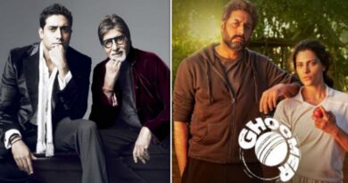 अभिषेक बच्चन की फिल्म 'घूमर' देखकर छ्लके अमिताभ बच्चन के आंसू, बेटे की तारीफ में बिग बी ने कही ये बात