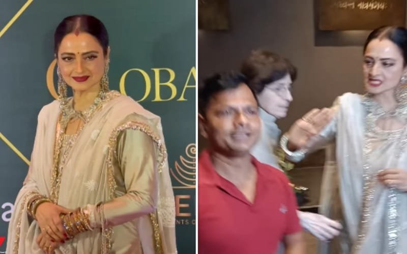 Rekha: ऐसा क्या हुआ कि रेखा ने पैपराजी को जड़ दिया थप्पड़, वीडियो देख फैंस बोले- 'अब ये नहाएगा नहीं'