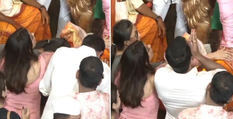 Sonu Sood: पत्नी सोनाली के साथ लालबागचा राजा के दर्शन करने पहुंचे सोनू सूद, पूजा-अर्चना कर लिया गणपति बप्पा का आशीर्वाद