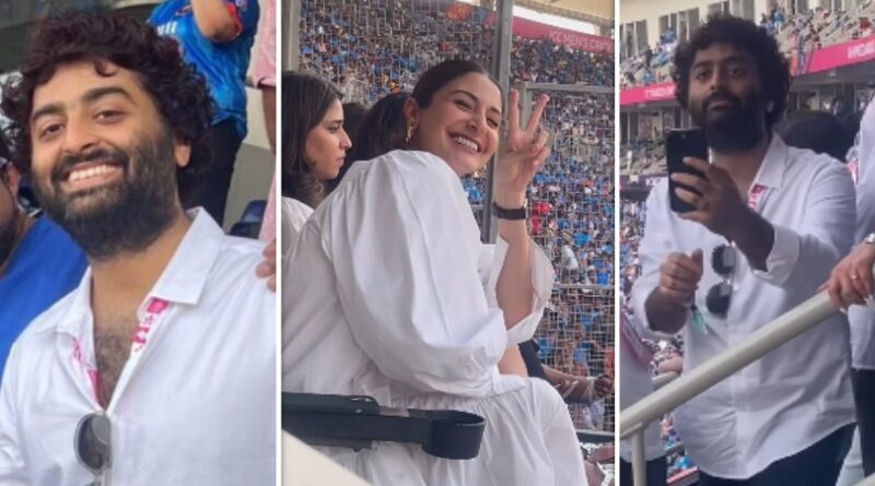 Anushka Sharma-Arijit Singh: इंडिया वर्सेस पाकिस्तान मैच के दौरान अनुष्का शर्मा का फोटोशूट करते दिखे अरिजीत सिंह, वायरल हुआ क्यूट वीडियो