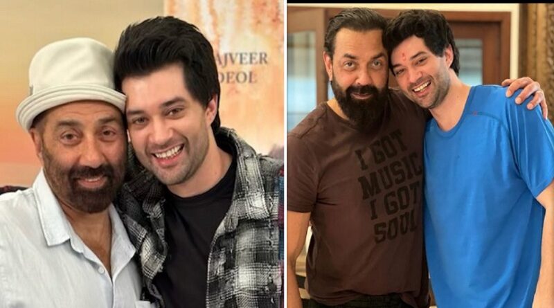 राजवीर देओल की डेब्यू फिल्म 'दोनों' हुई रिलीज, पिता सनी देओल और चाचा बॉबी देओल ने यूं दी अपने बेटे को शुभकामनाएँ