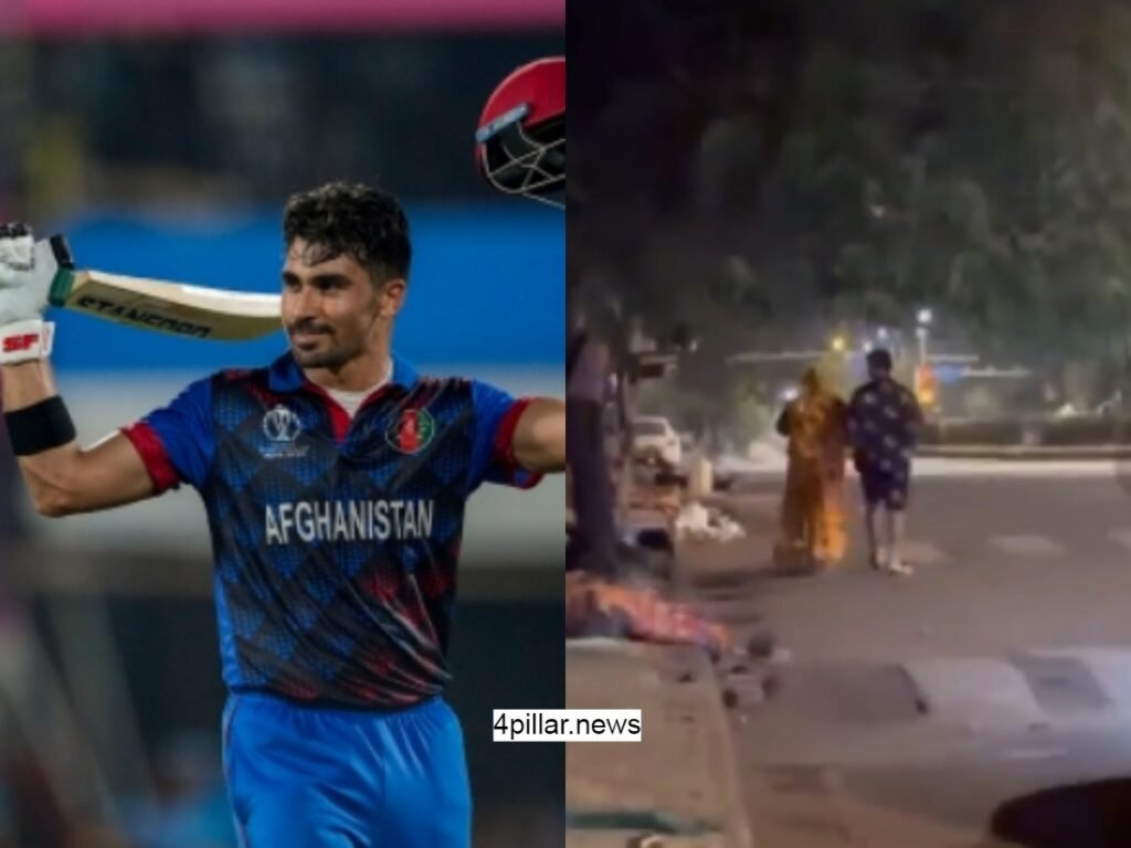 Rahmanullah Gurbaz ने दिवाली के अवसर पर गरीबों को बांटे पैसे