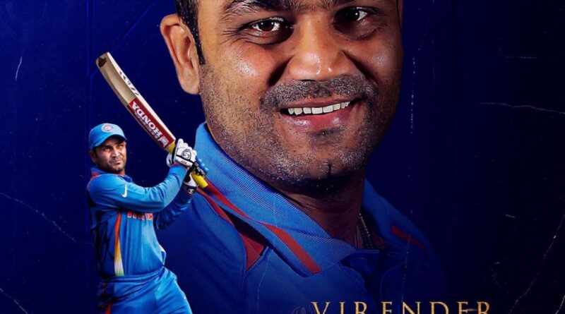 ICC Hall of Fame में तेंदुलकर, द्रविड़ के बाद वीरेंद्र सहवाग को मिली जगह