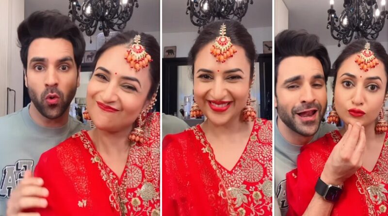 Divyanka Tripathi: करवा चौथ पर लाल जोड़ा पहन खूबसूरत दिखी दिव्यांका त्रिपाठी, पति विवेक दहिया ने यूं की तारीफ