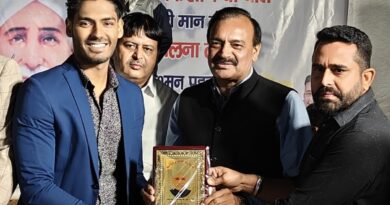 MTV रोडीज वाले दिग्विजय राठी को जाट समाज ने किया सम्मानित