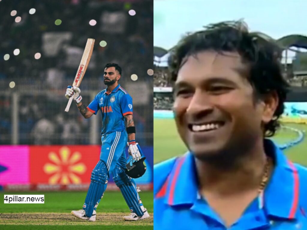 Virat century: सचिन तेंदुलकर ने विराट को 49वां शतक लगाने पर दी बधाई