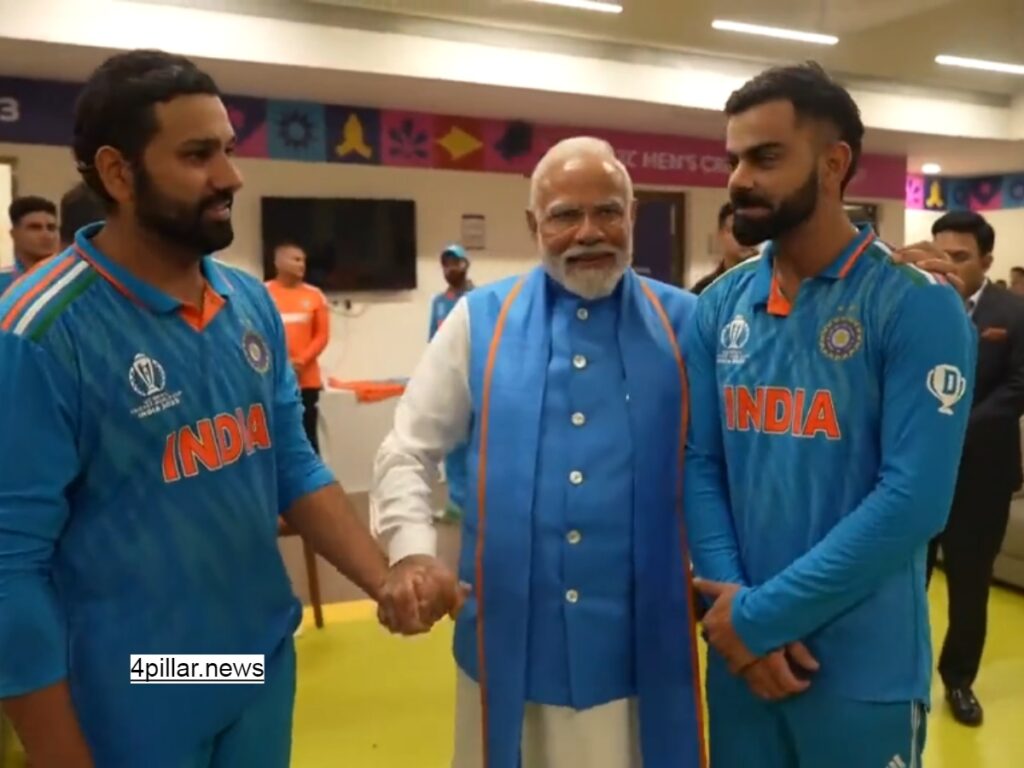 IND vs AUS: वर्ल्ड कप में हार के बाद पीएम मोदी ने बढ़ाया टीम का हौसला