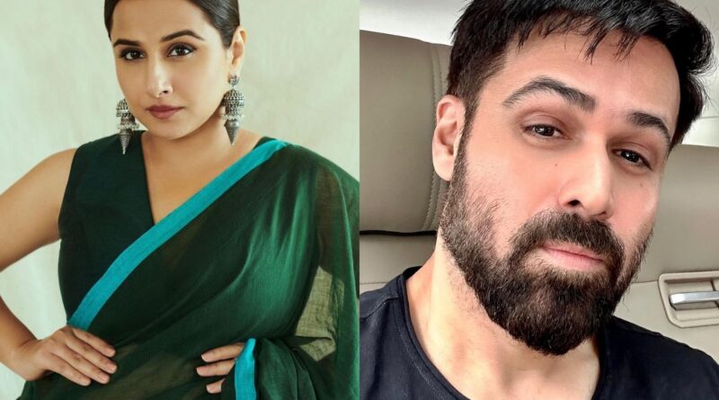 Emraan Hashmi को Vidya Balan का Kiss करते समय छूट गए थे पसीने