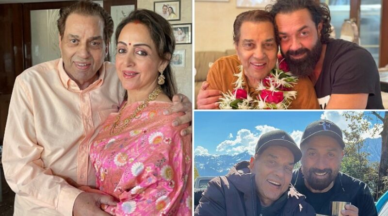 Dharmendra Birthday: धर्मेंद्र के 88वें बर्थडे पर हेमा मालिनी ने शेयर की खूबसूरत तस्वीर, बेटे सनी और बॉबी देओल ने भी खास अंदाज में दी बधाई