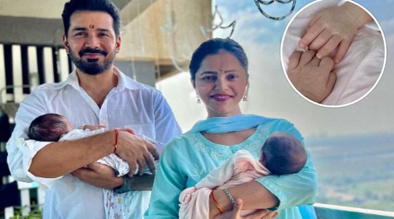 Twin: रुबीना दिलैक ने दिखाई अपनी जुड़वाँ बेटियों की झलक