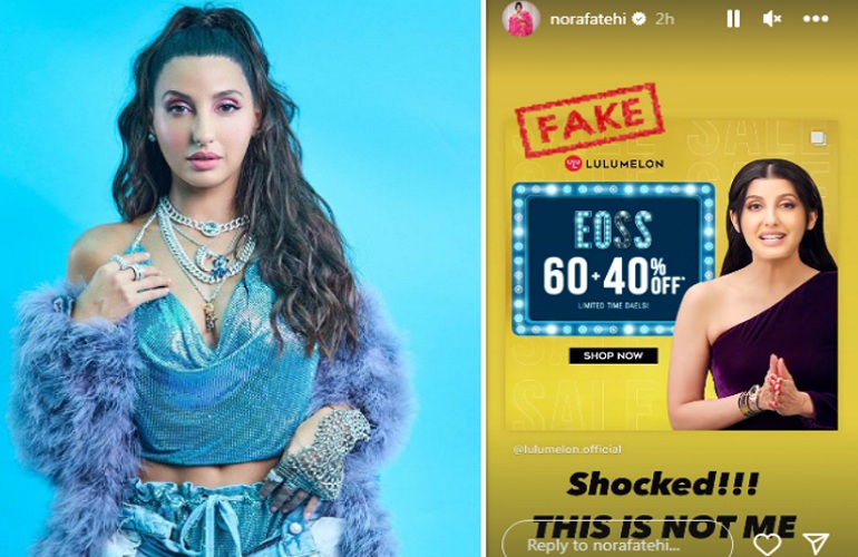 नोरा फतेही का डीपफेक वीडियो हुआ वायरल, देखते ही शॉक्ड हुई एक्ट्रेस, कहा- 'ये मैं नहीं हूँ'