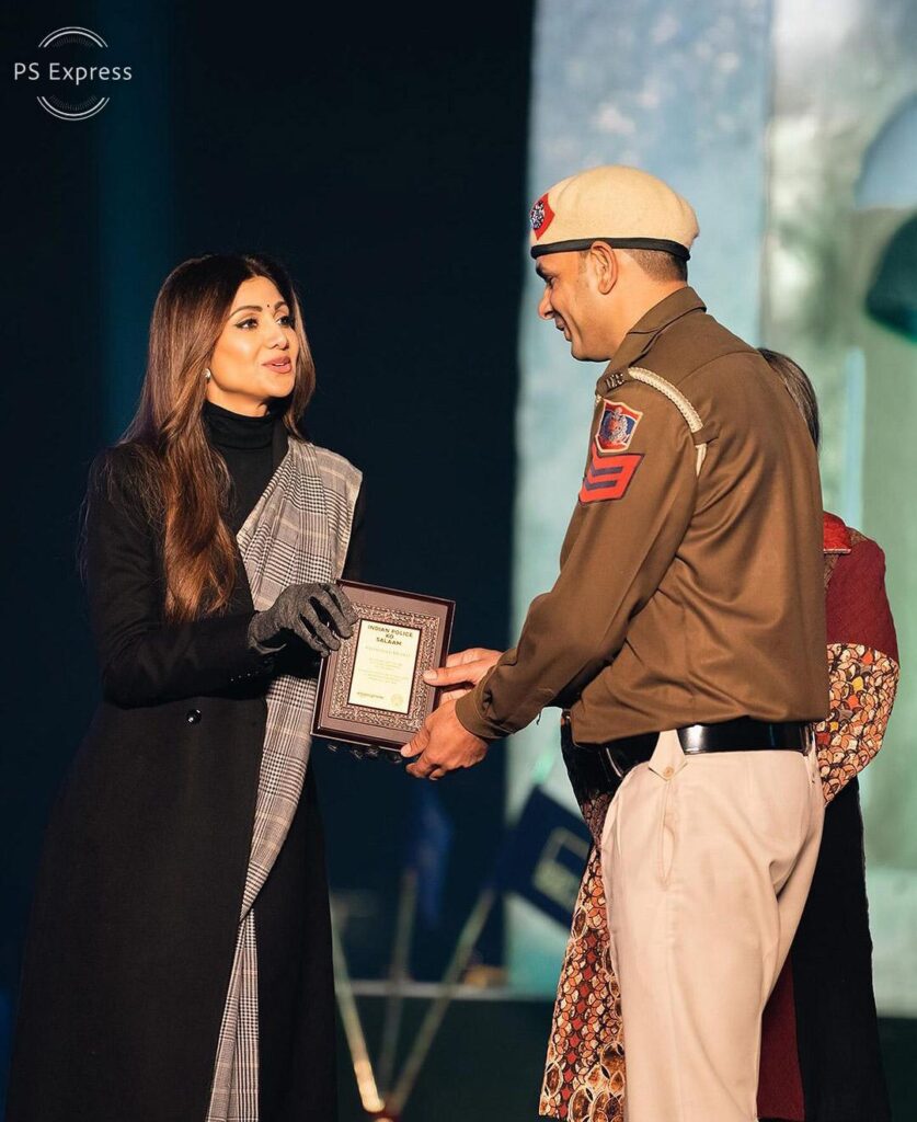 Indian Police Force फिल्म के रिलीज, इवेंट में पहुंची शिल्पा शेट्टी