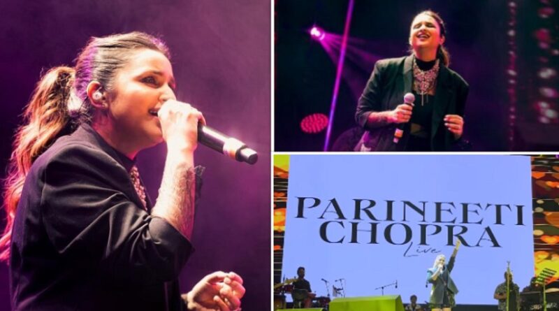 Parineeti Chopra: पहली लाइव सिंगिंग परफॉर्मेंस के बाद इमोशनल हुई परिणीति चोपड़ा, कहा- 'मेरी आँखों में आंसू आ गए'