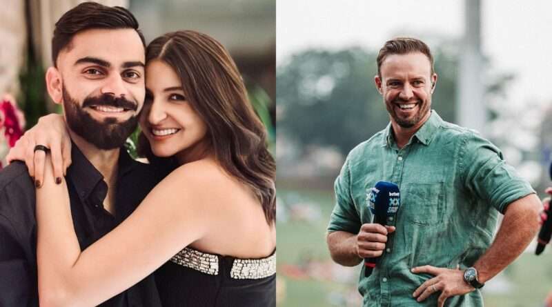 AB de Villiers विराट, अनुष्का के दूसरी बार पेरेंट्स बनने की खबर पर पलटे