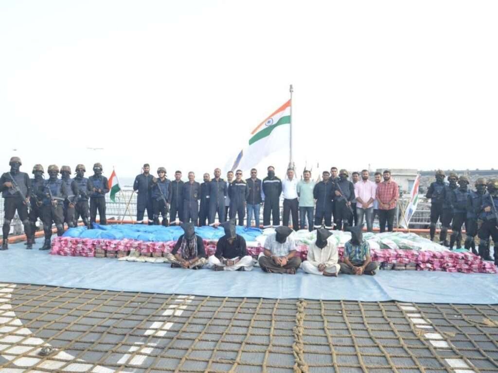 NCB Navy ने 3300 किलोग्राम की ड्रग की सबसे बड़ी खेप जब्त की