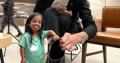 World's Tallest man and smallest woman