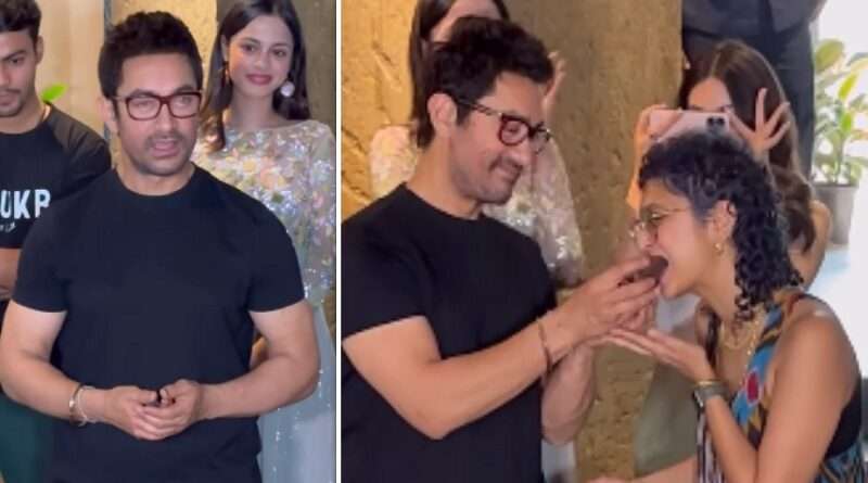 Aamir Khan Wife: आमिर ने किरण राव संग केक काटकर मनाया जन्मदिन