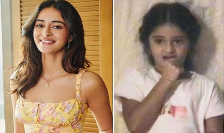 Ananya Panday childhood: अनन्या पांडे ने शेयर किया का क्यूट वीडियो