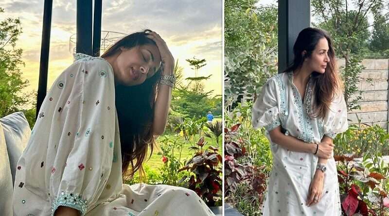 Malaika look: मलाइका अरोड़ा ने फ्लॉन्ट किया अपना 'नो फिल्टर' लुक