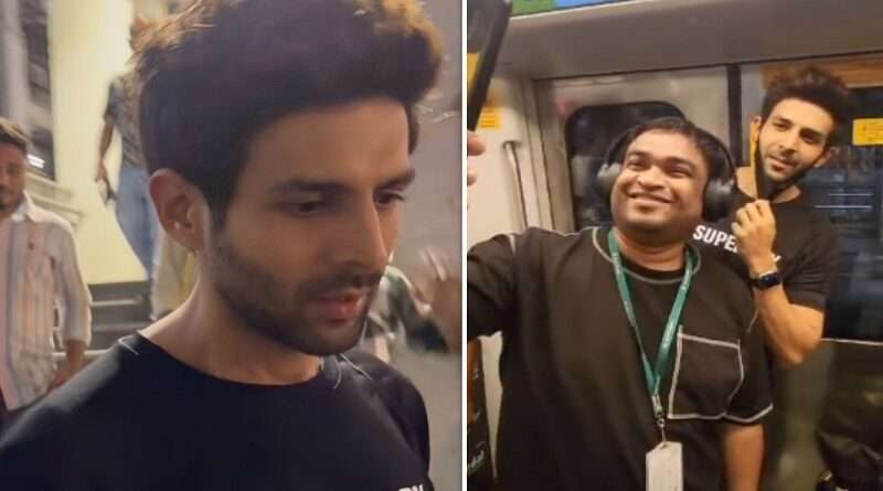 Kartik Aaryan metro: कार्तिक ने ट्रैफिक से बचने के लिए किया मेट्रो में सफर