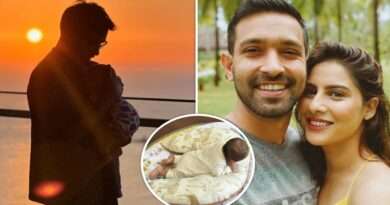 Vikrant Massey photos: बेटे वरदान के साथ टाइम स्पेंड कर रहे विक्रांत मैसी
