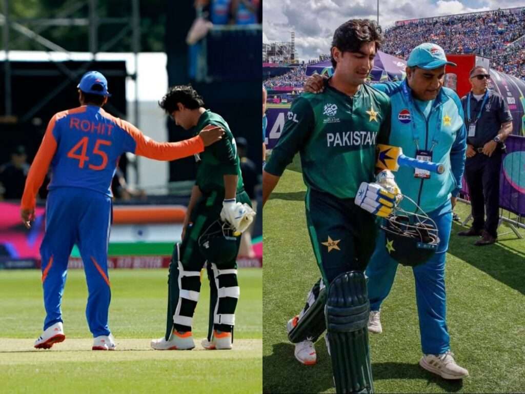 IND vs PAK: पाकिस्तान पर भारत की जीत के बाद रोने लगे नसीम शाह, रोहित शर्मा ने दी सांत्वना